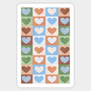 Cute Fabric Texture Sticker